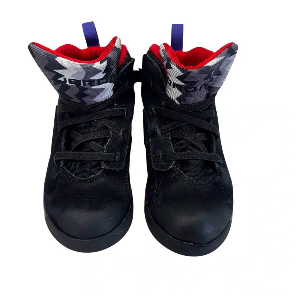 Nike Air Jordan Jumpman MVP Kids Black and Red Sneakers Size 10C